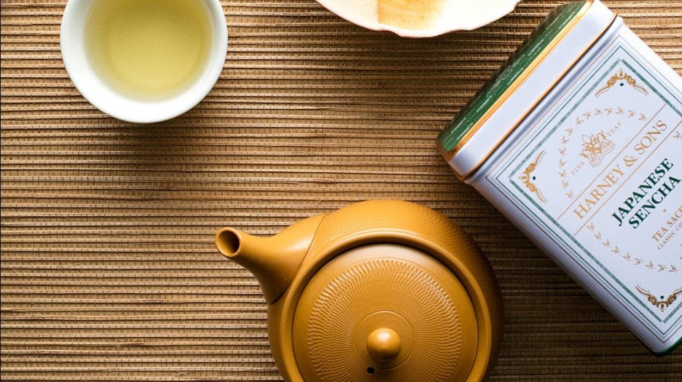 Harney & Sons Japanese Sencha tea tin