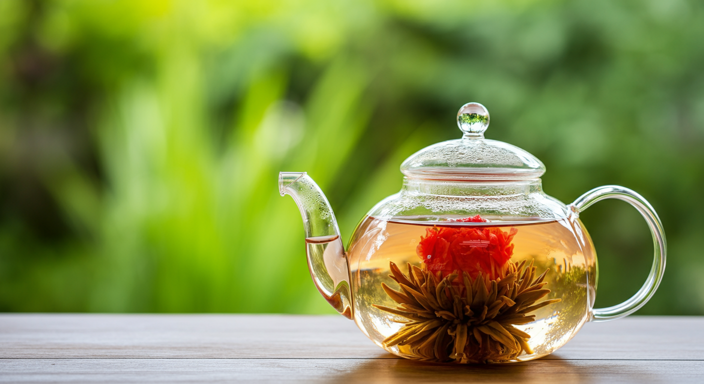 flowering tea