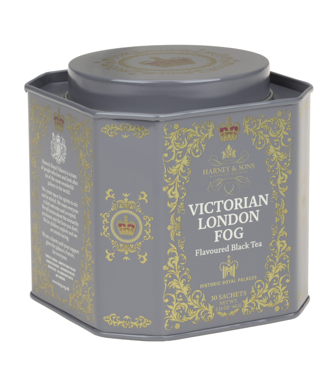 Harney & Sons Victorian London Fog, HRP Tin of 30 Sachets