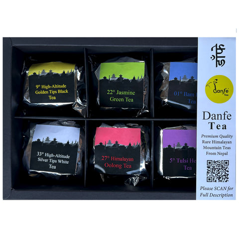 Danfe Himalayan Loose Leaf Tea Sampler - Assortment - XI