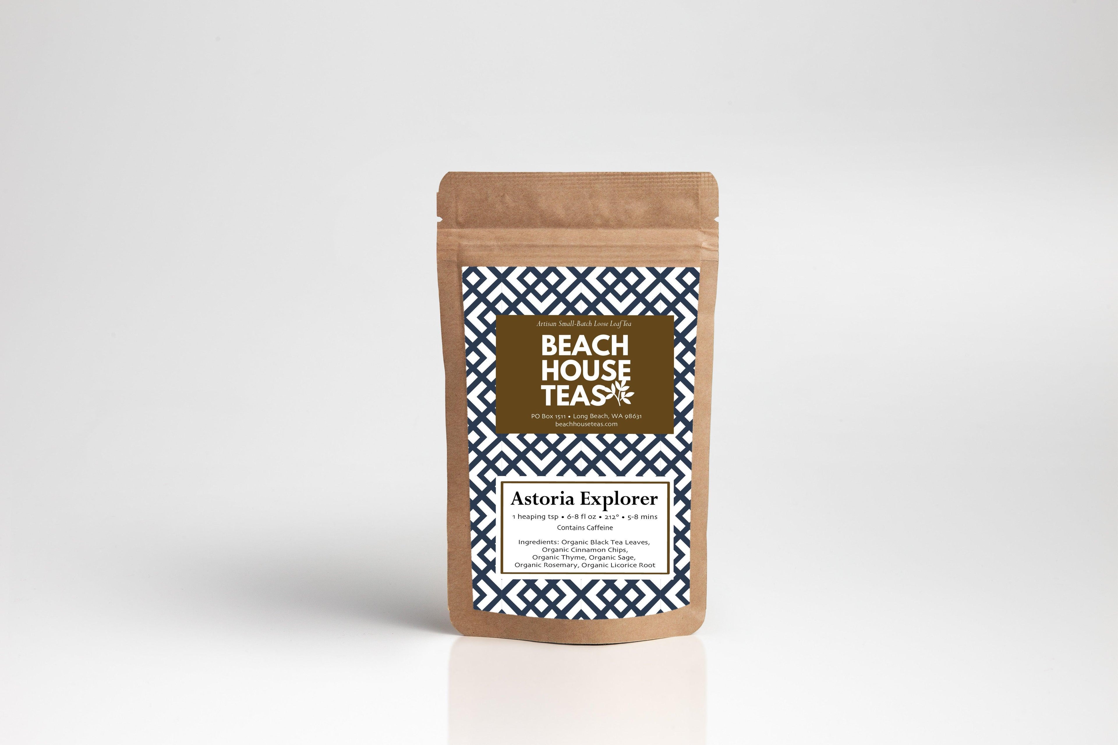Beach House Astoria Explorer shown in a pouch, featuring a stylish design for outdoor activities
