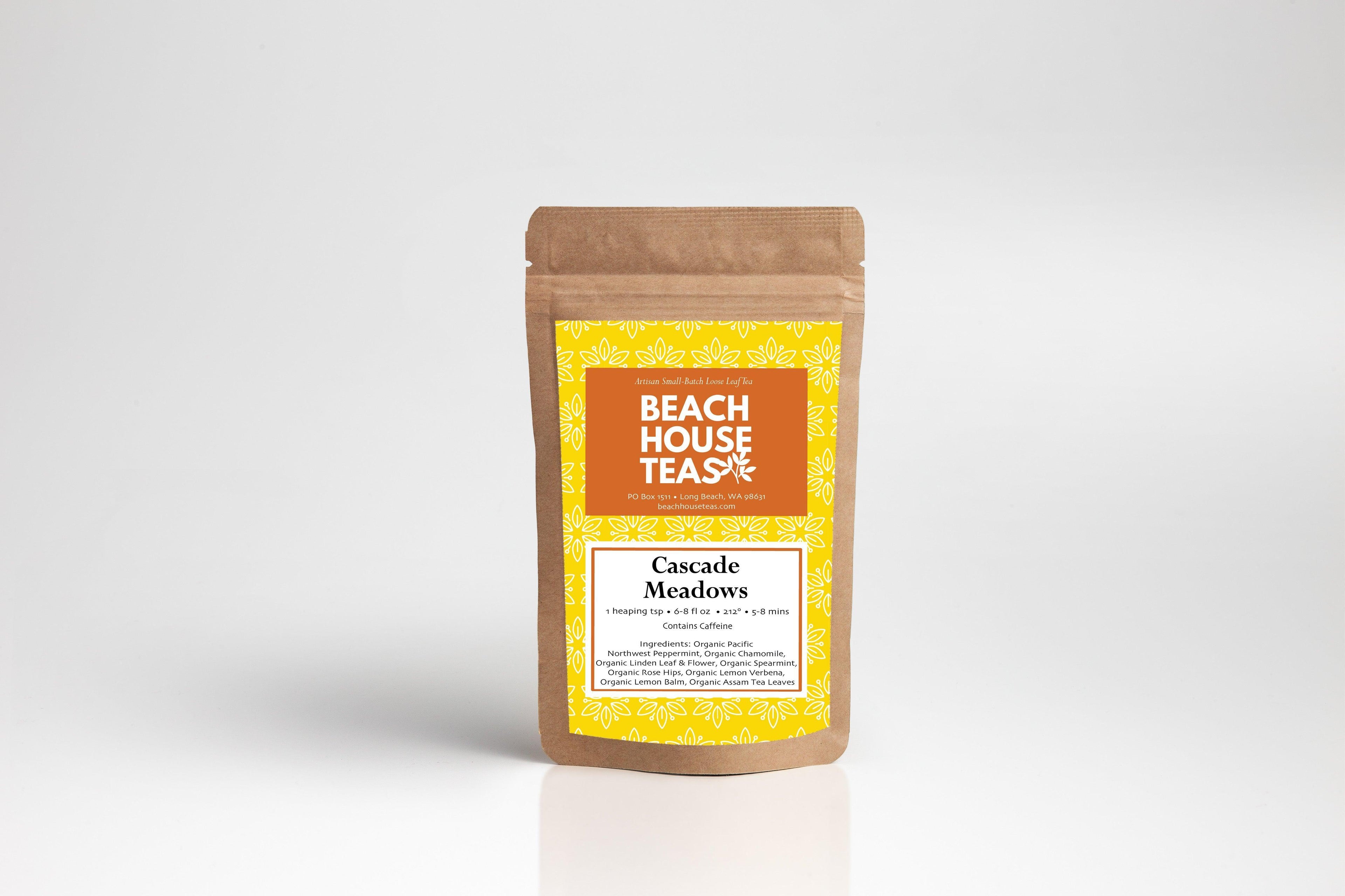 Beach House Cascade Meadows product image showing a pouch with floral patterns. Vendor: Beach House.