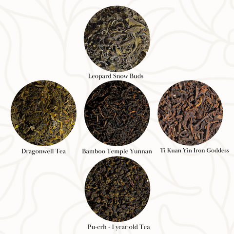 Culinary Teas Chinese Tea Sampler Gift Collection