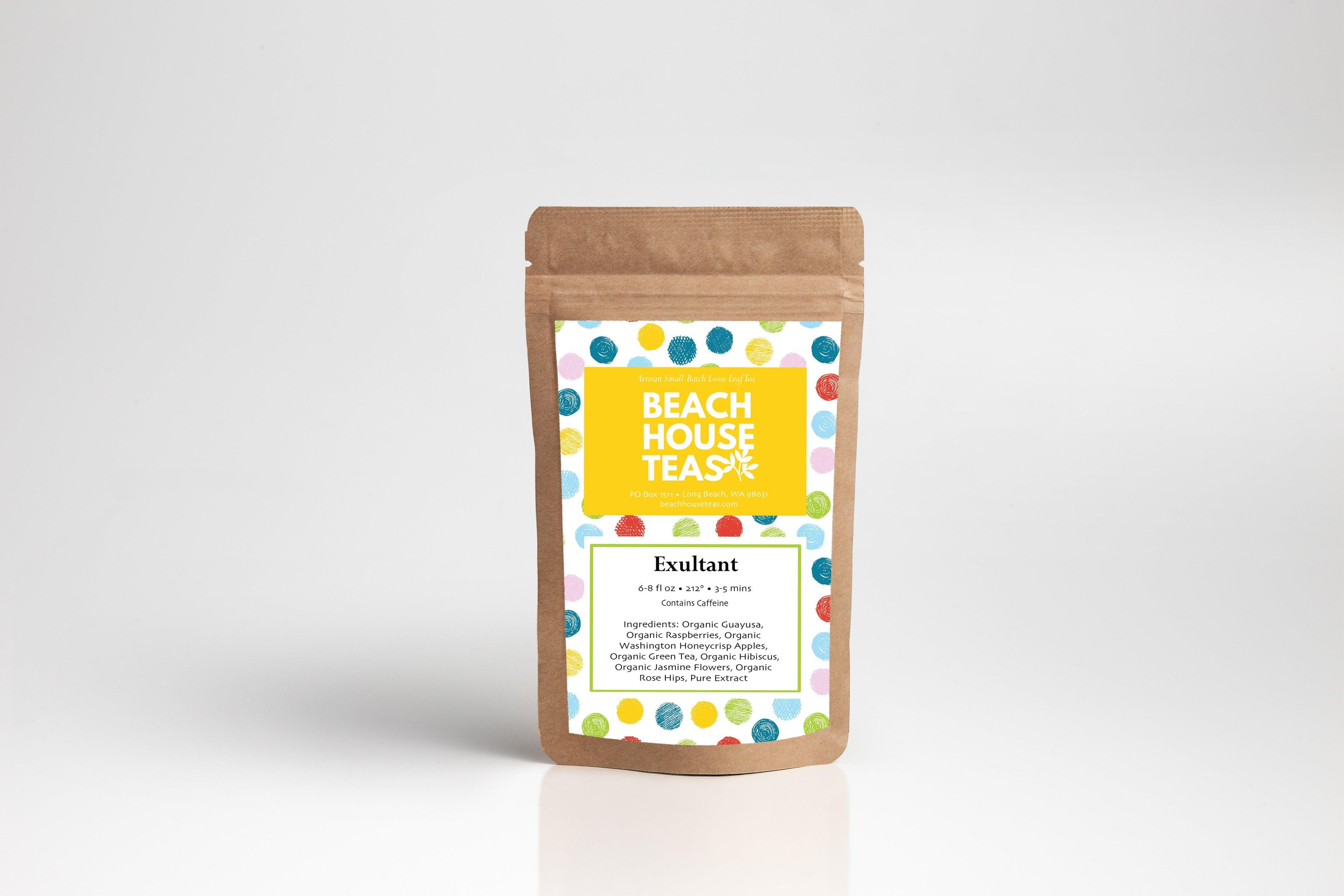 Beach House Exultant pouch featuring a beach-themed design, made by Beach House, shown in the product image.