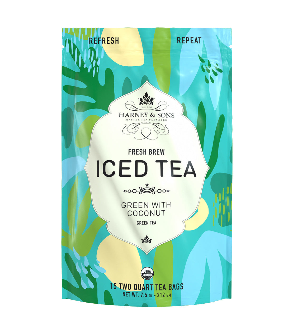 Harney & Sons Organic Green with Coconut Fresh Brew Iced Tea