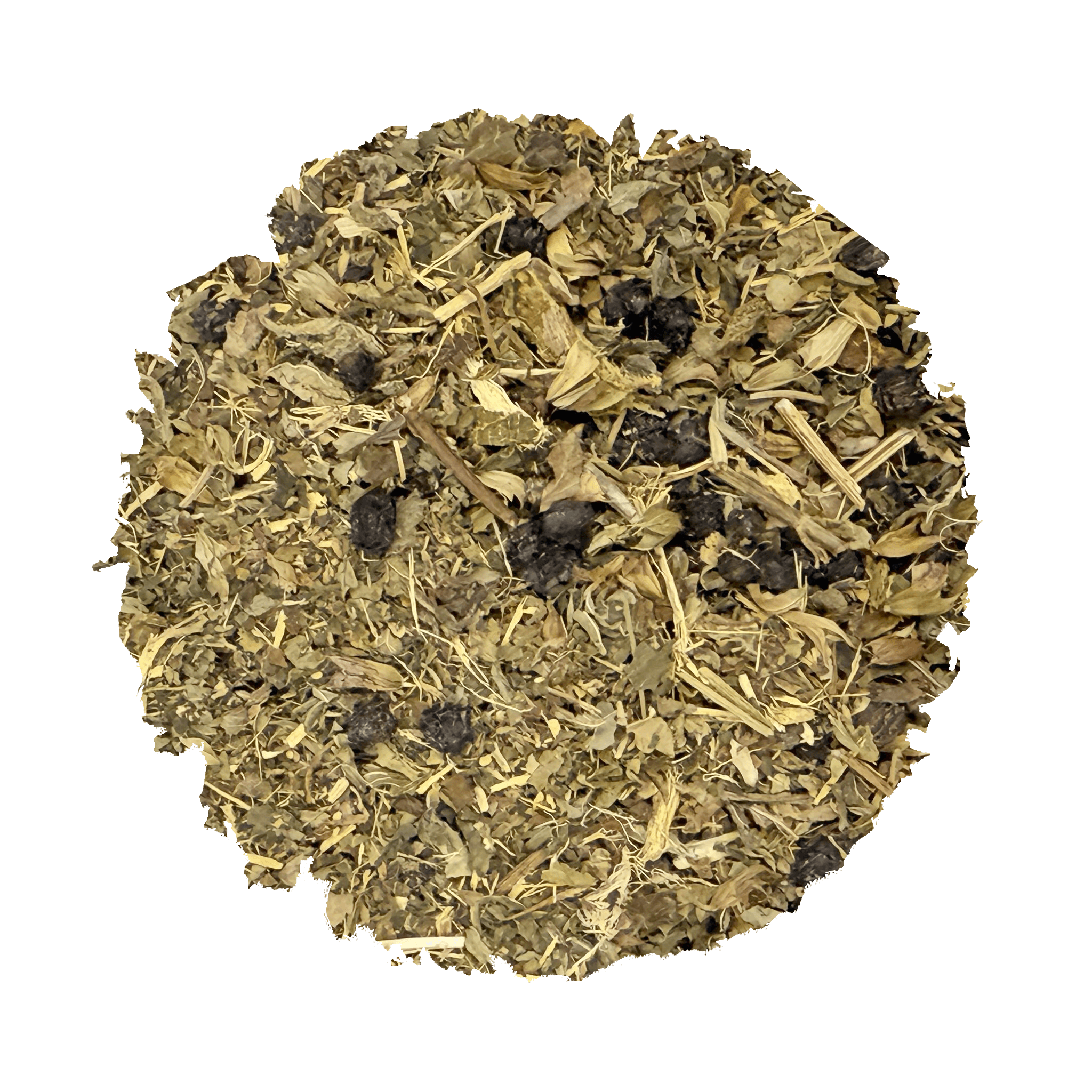 Serenity Tea by Beach House, a calming herbal tea blend in a 1 oz package, featuring organic botanicals for relaxation.