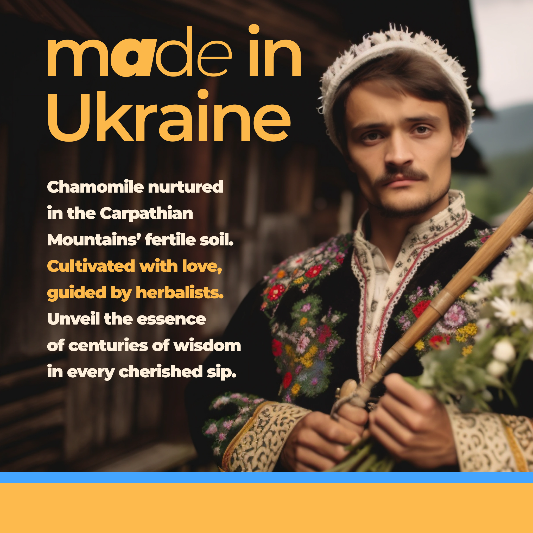 Aprika Life 100% Pure Chamomile Herbal Tea, 60 Bags in a box with chamomile flower design on packaging.