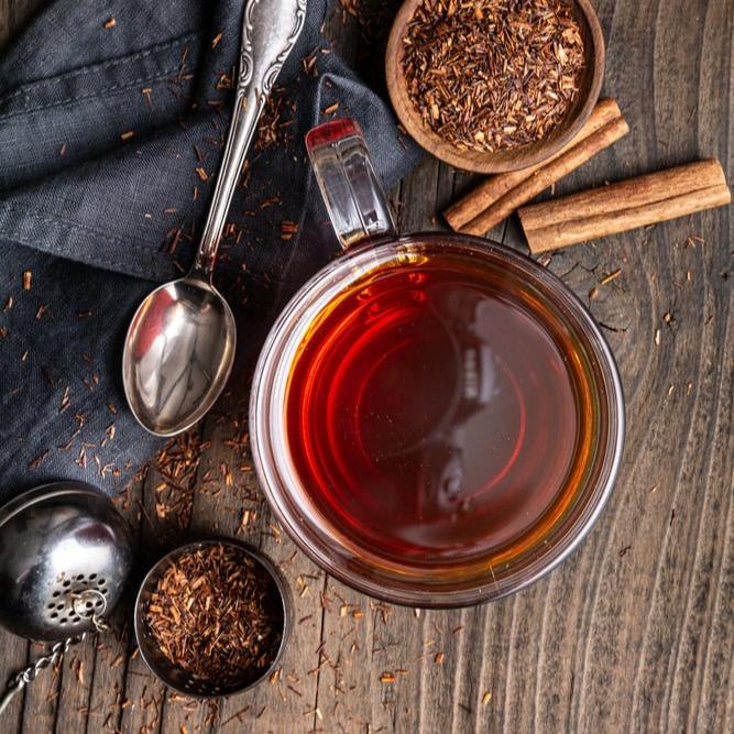 Tea with Tae Honella Pouch, a tea blend by Tea with Tae, displayed in a pouch with a vibrant design.