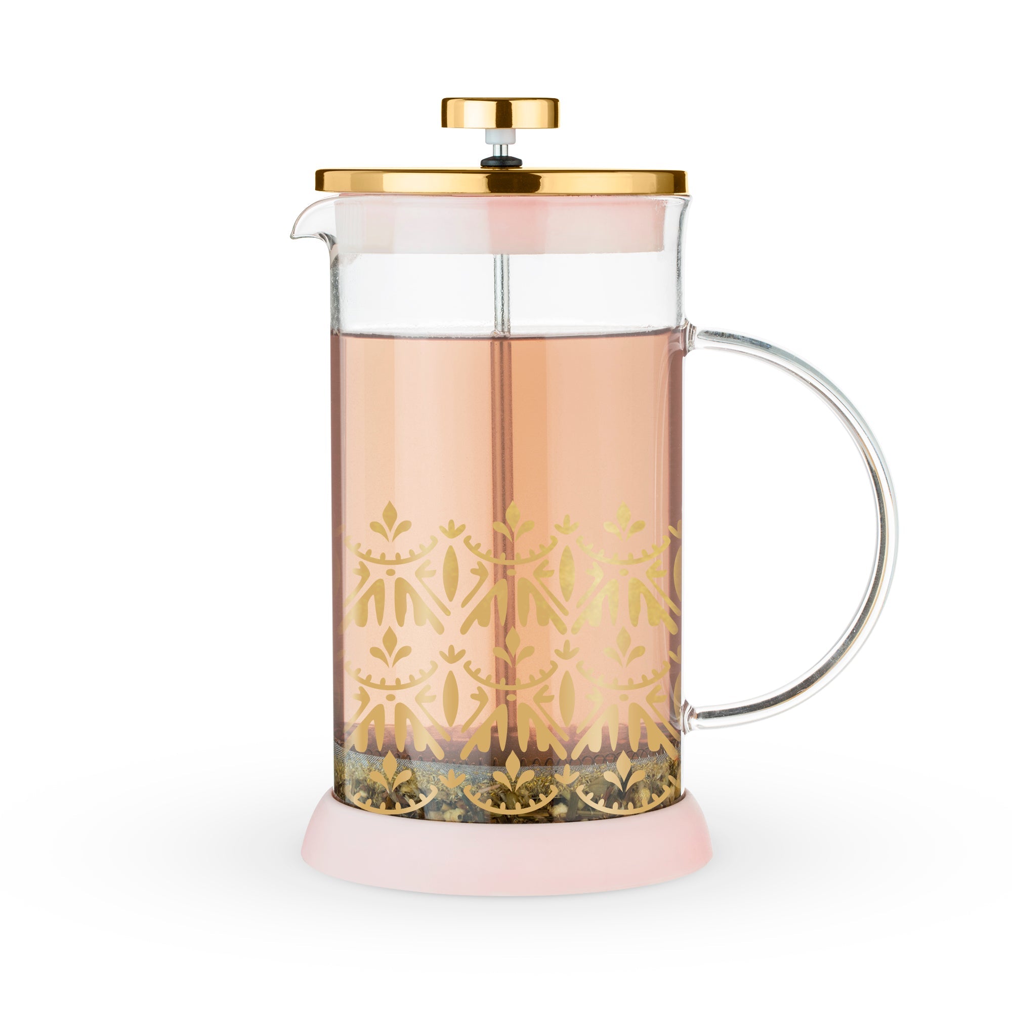 Pinky Up Riley Casablanca Glass Tea Press Pot