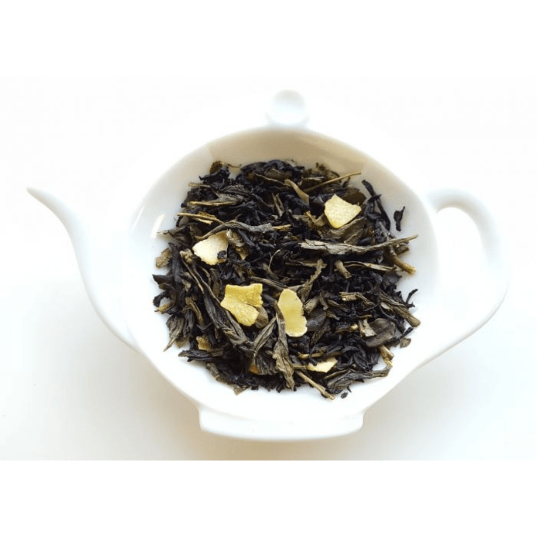 Tea with Tae Winter Bliss Pouch, a winter-themed tea blend in a resealable pouch, by Tea with Tae