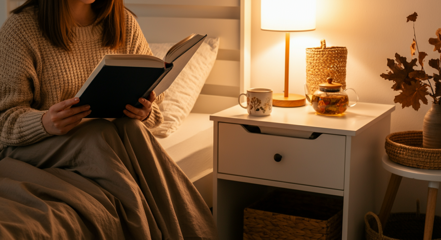  herbal tea before bedtime to relax and unwind