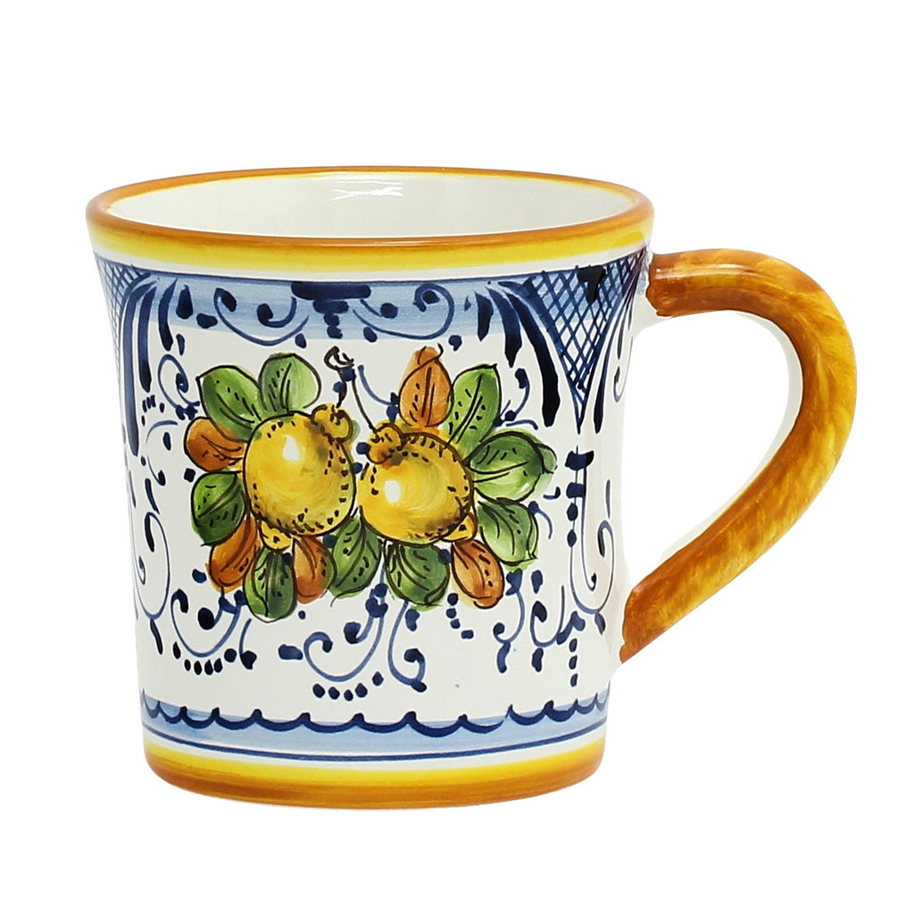 Deruta of Italy Limoncini: Flared Mug (15 oz.)