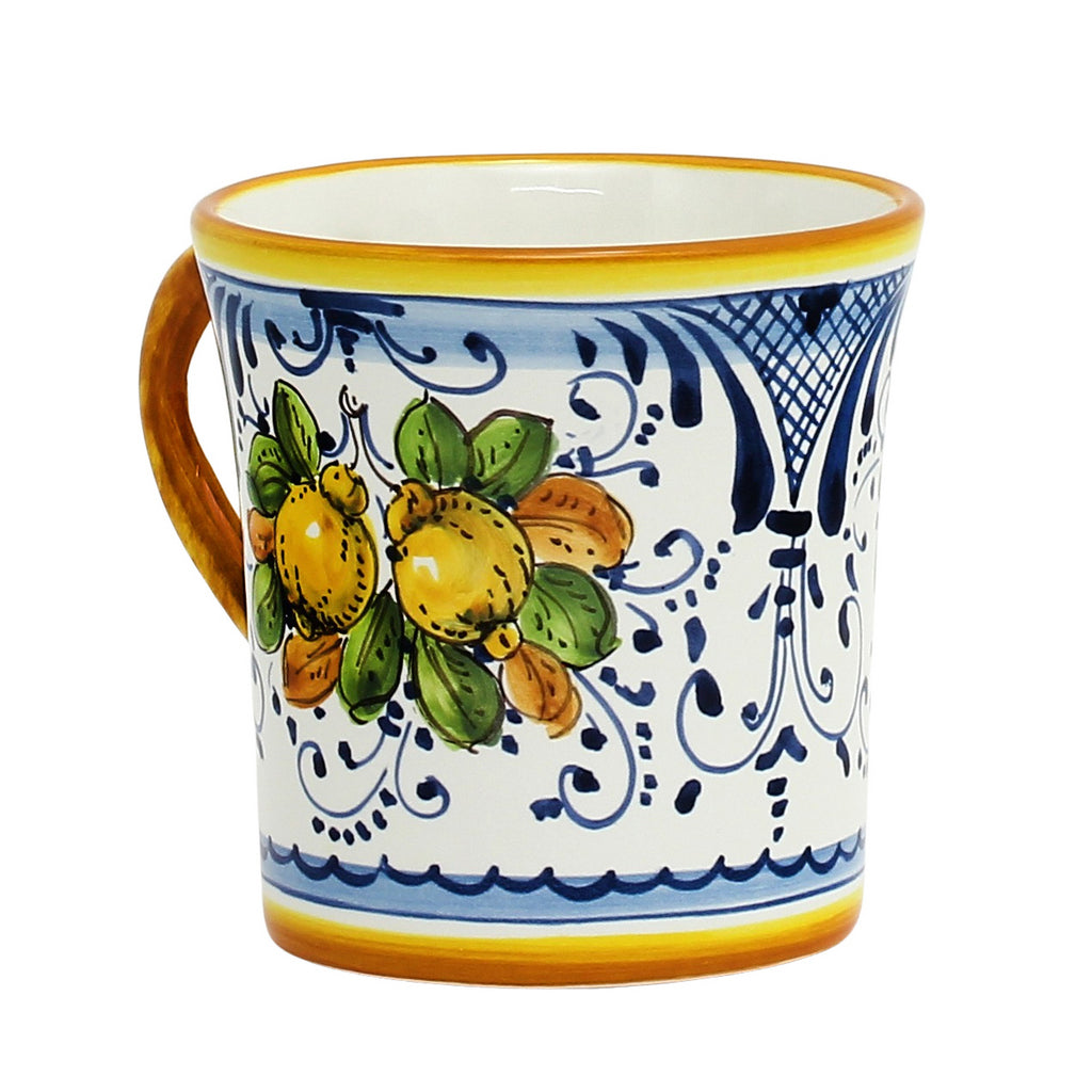 Deruta of Italy Limoncini: Flared Mug (15 oz.)