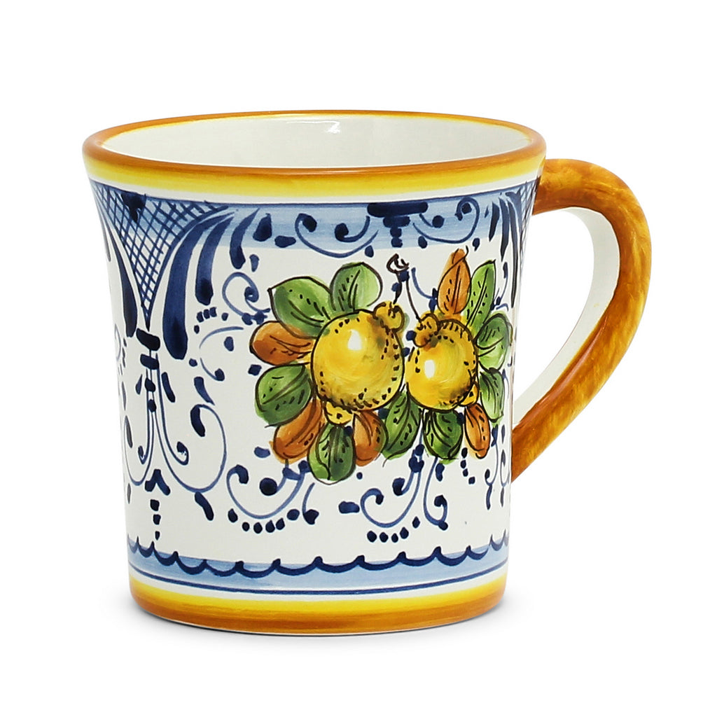 Deruta of Italy Limoncini: Flared Mug (15 oz.)