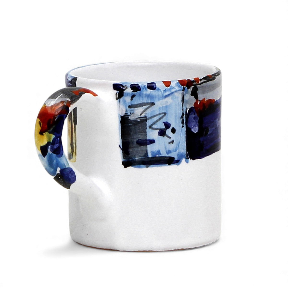 Deruta of Italy Moderna: Mug (10 oz) - Crisalide Design by L. Centinaro