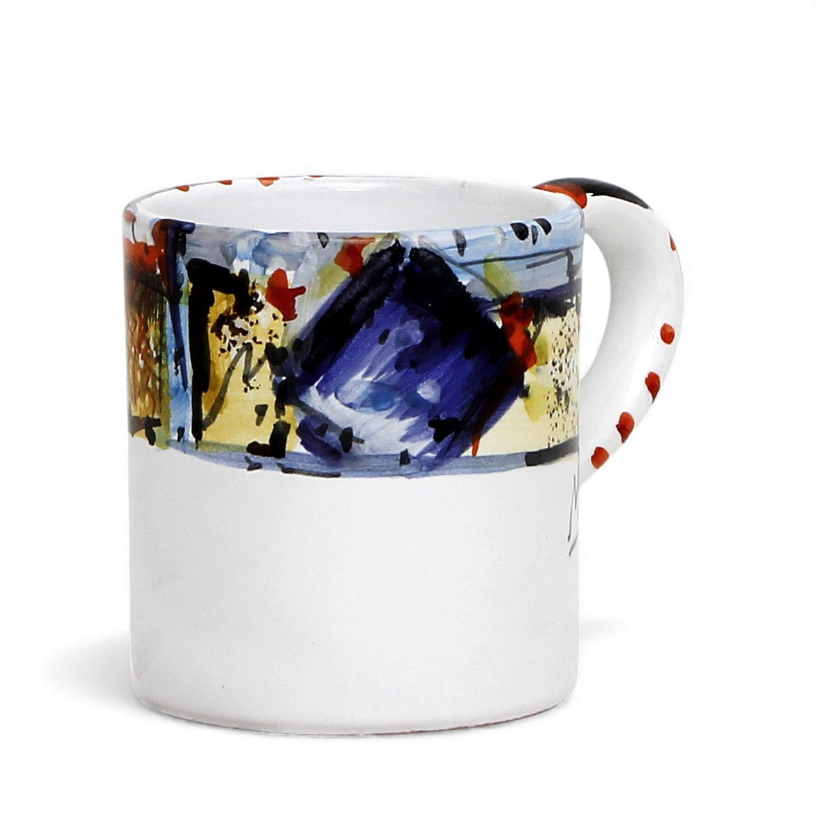 Deruta of Italy Moderna: Mug (10 oz) - Crisalide Design by L. Centinaro