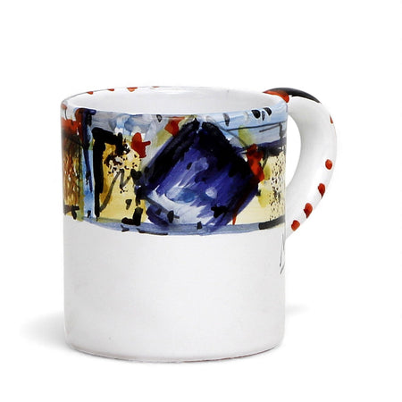 Deruta of Italy Moderna: Mug (10 oz) - Crisalide Design by L. Centinaro