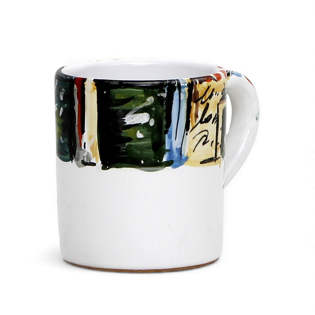 Deruta of Italy Moderna: Mug (10 oz) - Crisalide Design by L. Centinaro