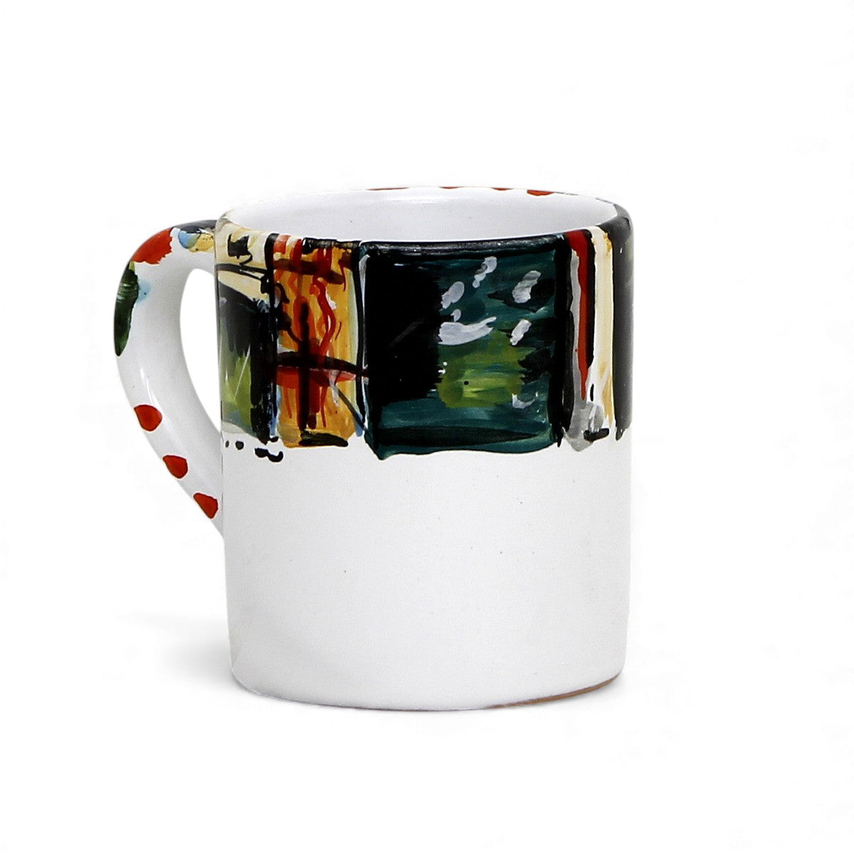 Deruta of Italy Moderna: Mug (10 oz) - Crisalide Design by L. Centinaro