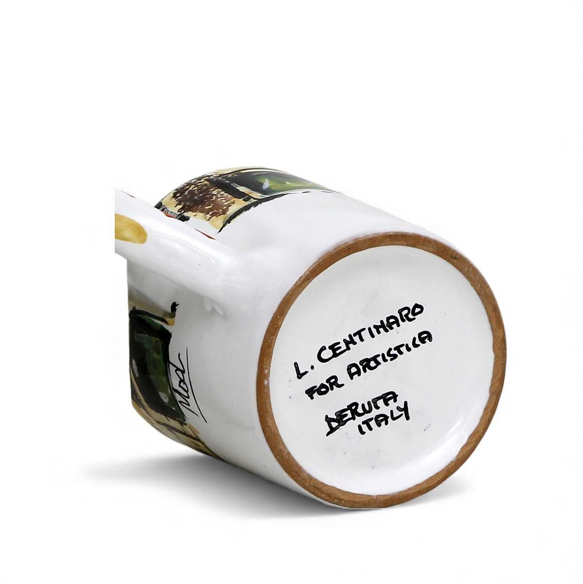 Deruta of Italy Moderna: Mug (10 oz) - Crisalide Design by L. Centinaro
