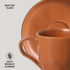 Porto Brasil Cup & Saucer Set of 6