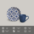 Porto Brasil Cup & Saucer Set of 6