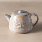 Mountain Peaks Ceramic Teapot