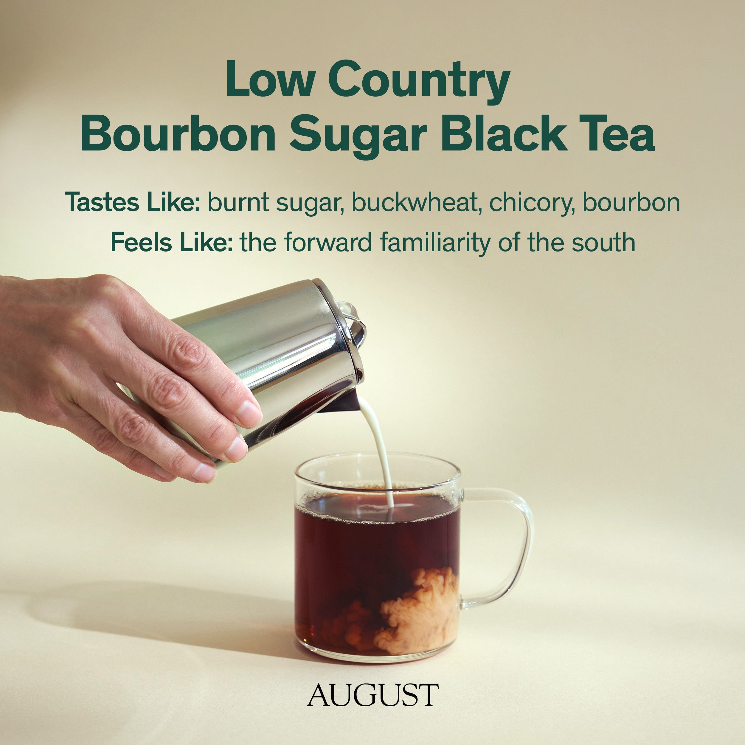 August Low Country - Bourbon Sugar Black Tea