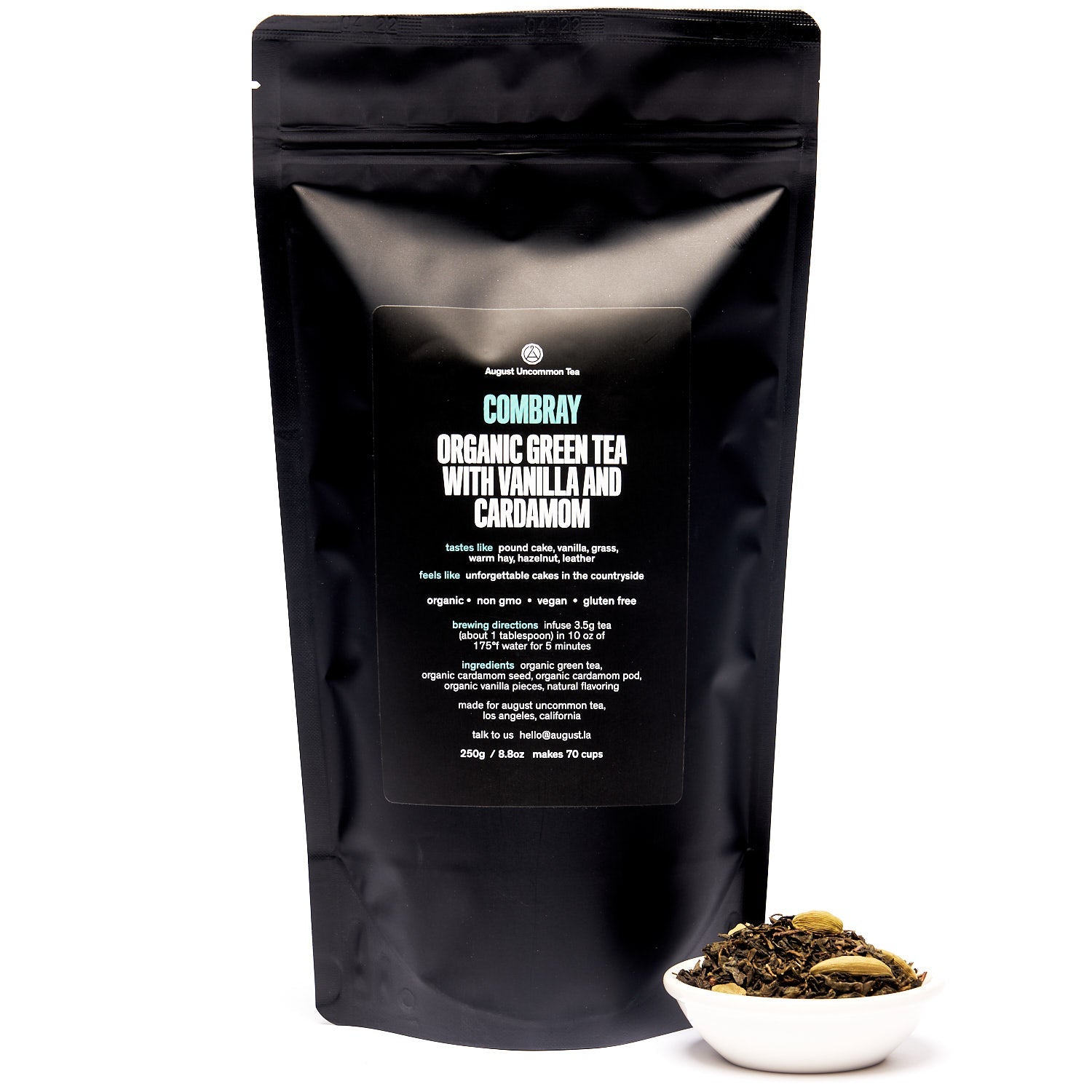 August Combray - Vanilla Cardamom Green Tea