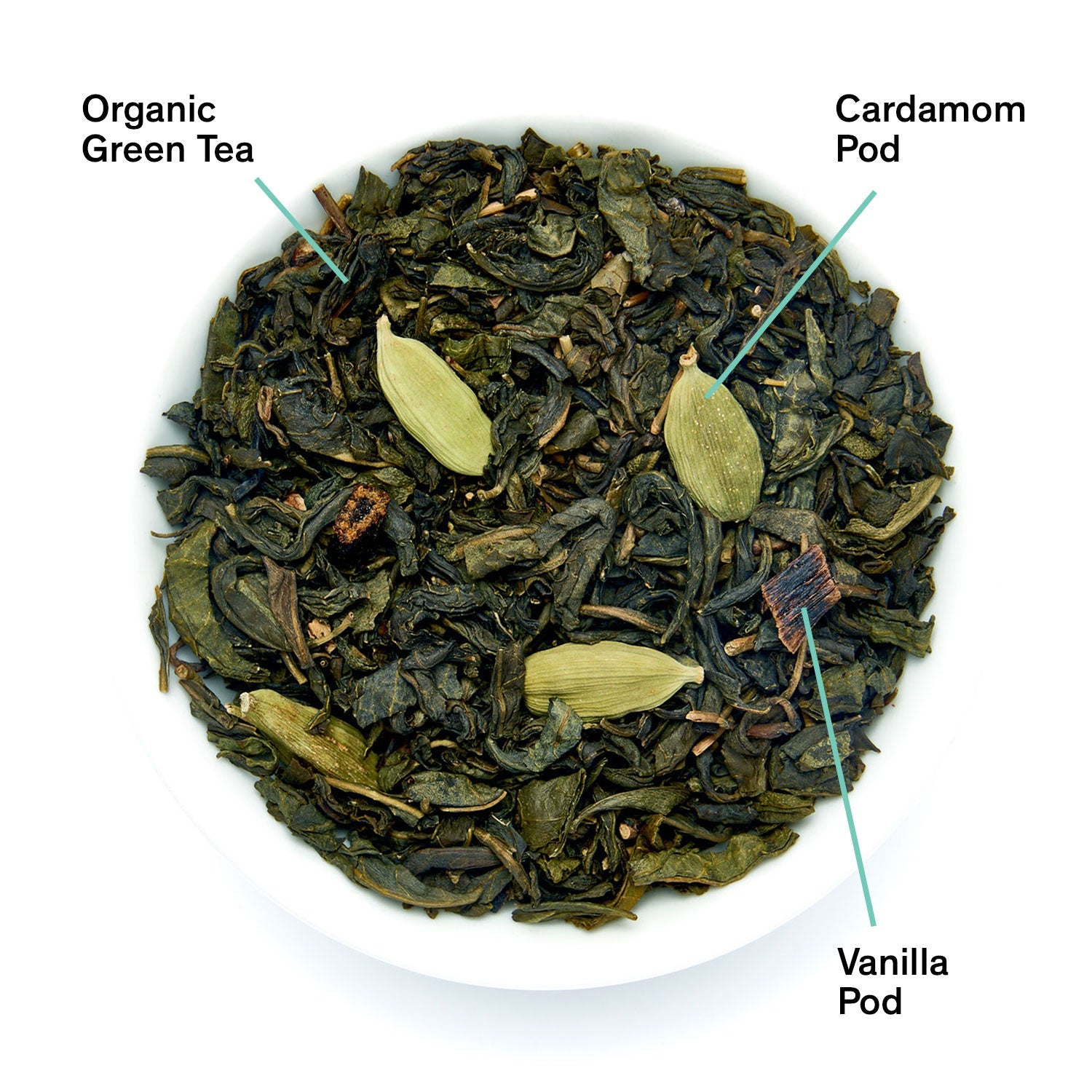 August Combray - Vanilla Cardamom Green Tea