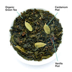 August Combray - Vanilla Cardamom Green Tea (15 Tea Bags)