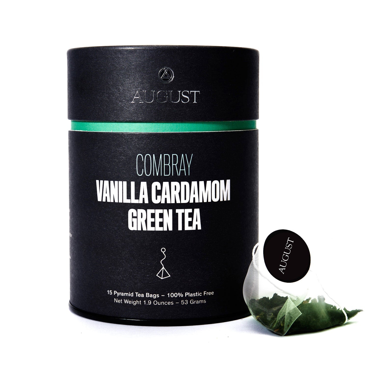 August Combray - Vanilla Cardamom Green Tea (15 Tea Bags)