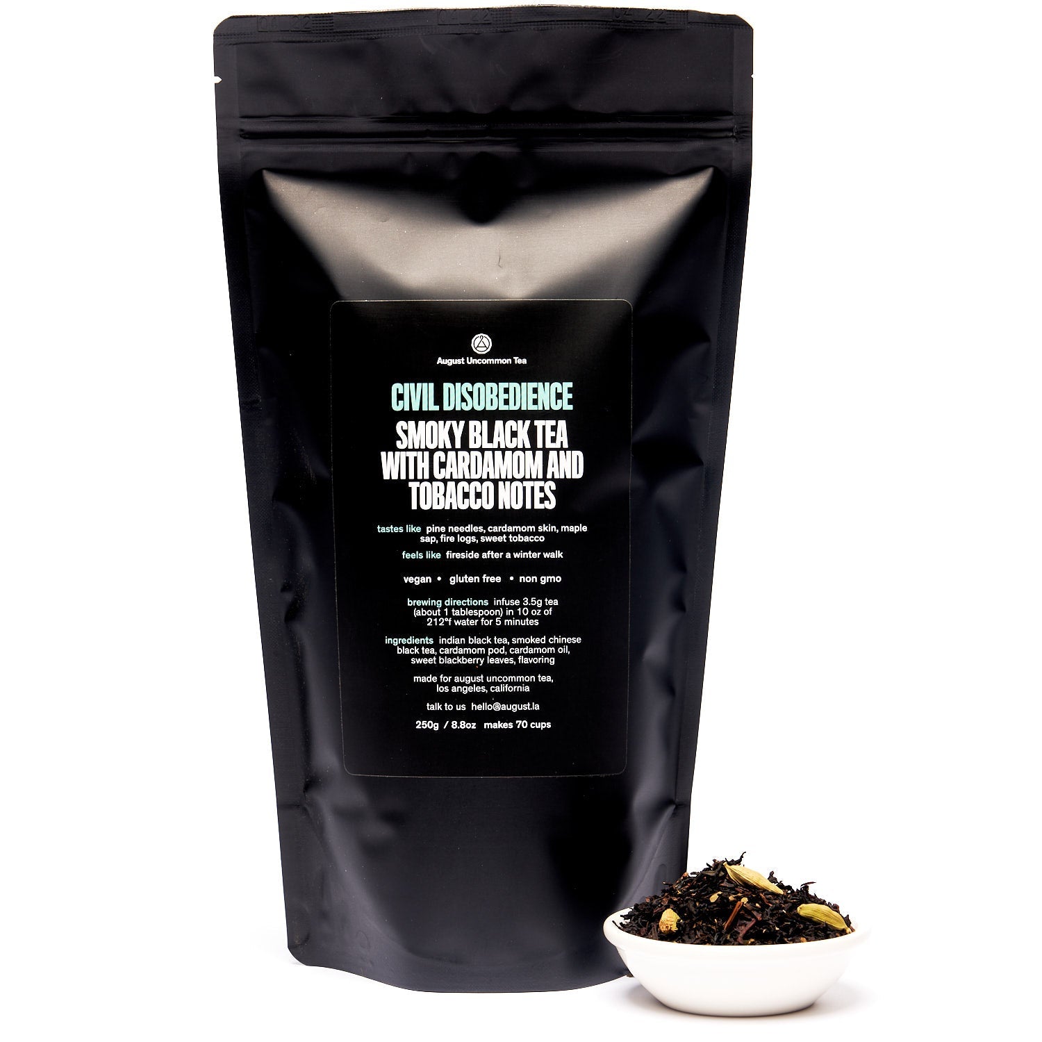 August Civil Disobedience - Smoky Cardamom Black Tea