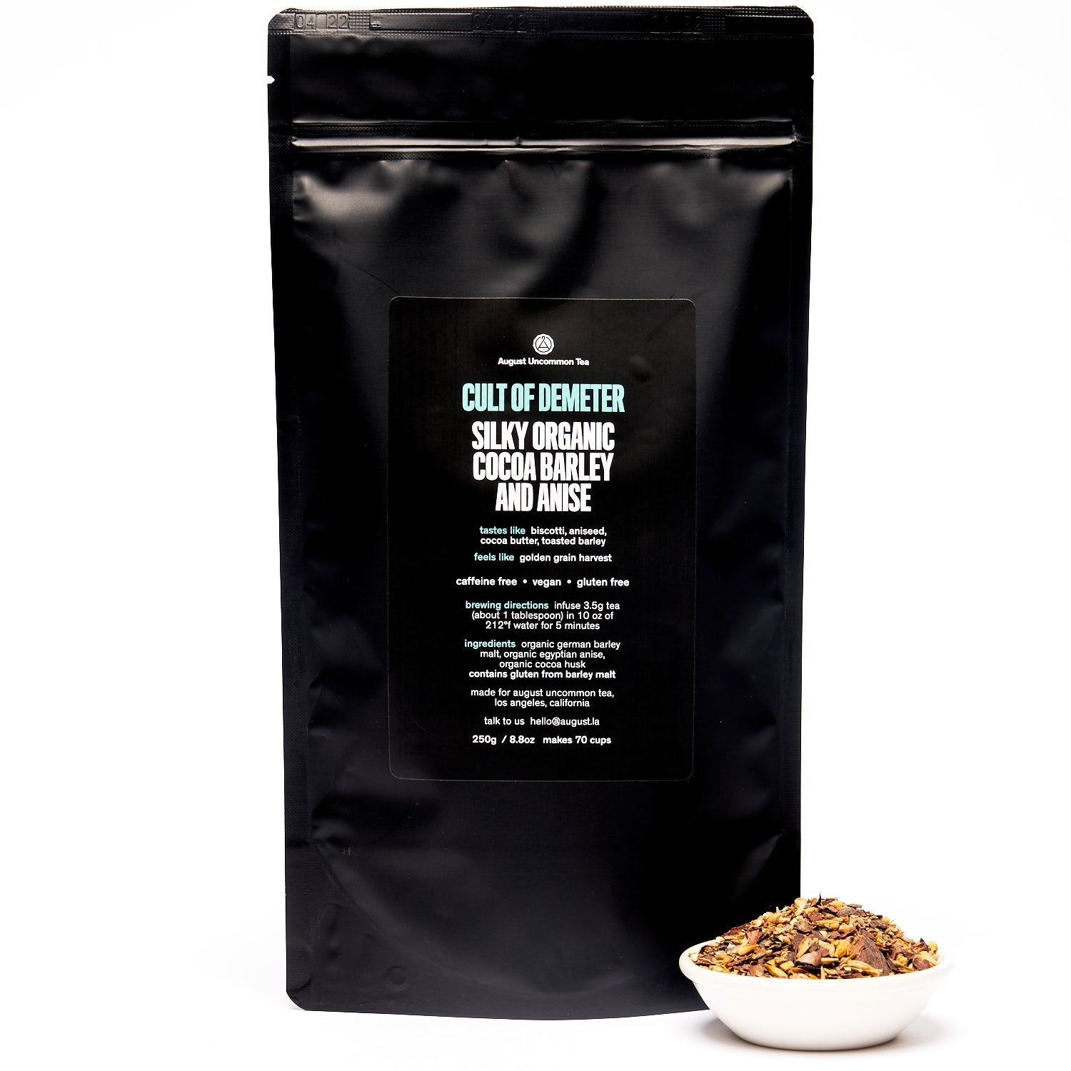 August Cult of Demeter - Cocoa Anise Barley Tea (Caffeine Free)
