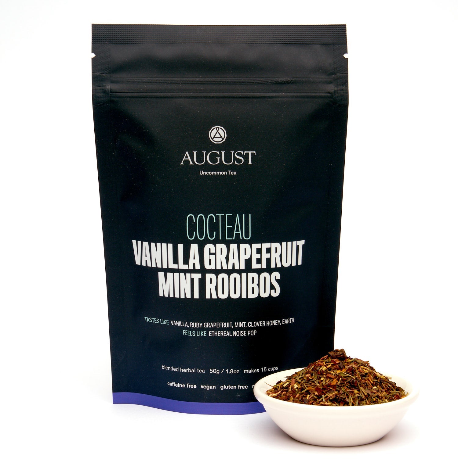 August Cocteau - Vanilla Grapefruit Mint Rooibos Tea (Caffeine Free)