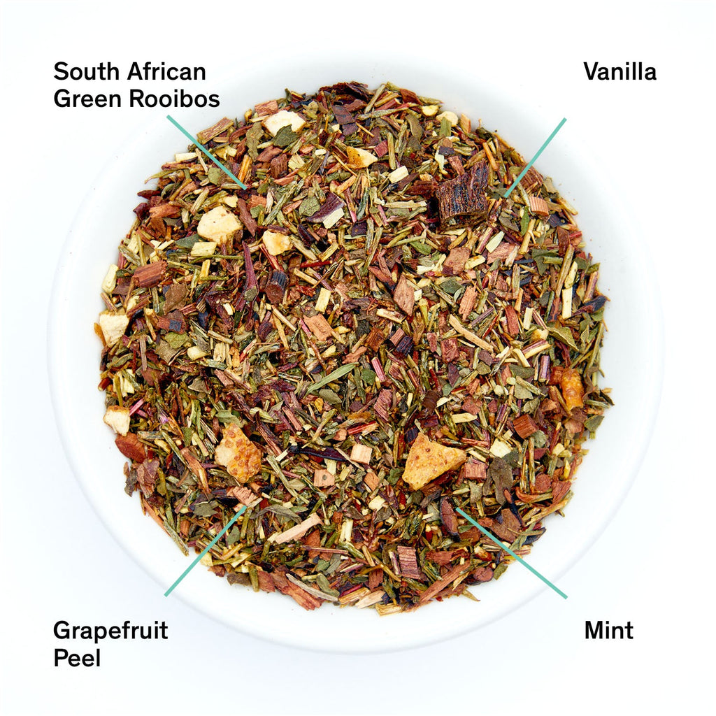August Cocteau - Vanilla Grapefruit Mint Rooibos Tea (Caffeine Free)
