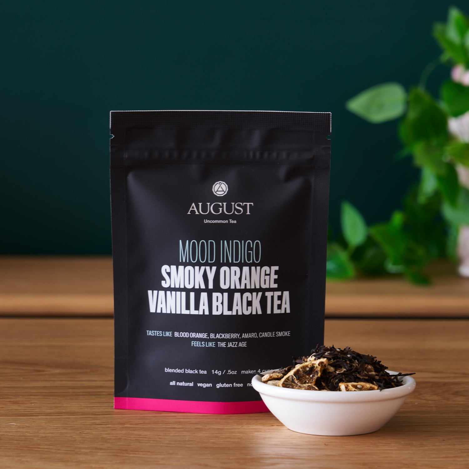 August Mood Indigo - Smoky Orange Vanilla Black tea