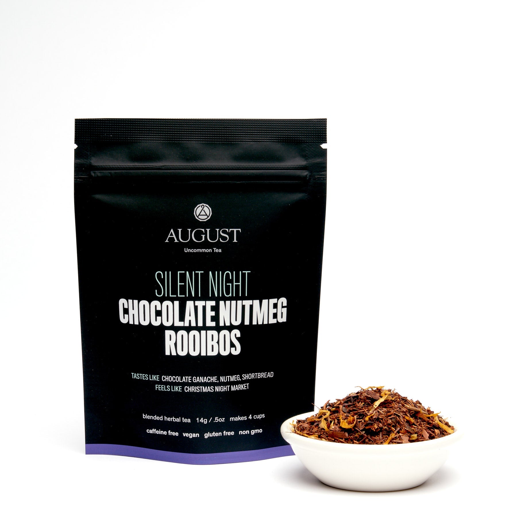 August Silent Night - Chocolate Nutmeg Rooibos (Caffeine Free)