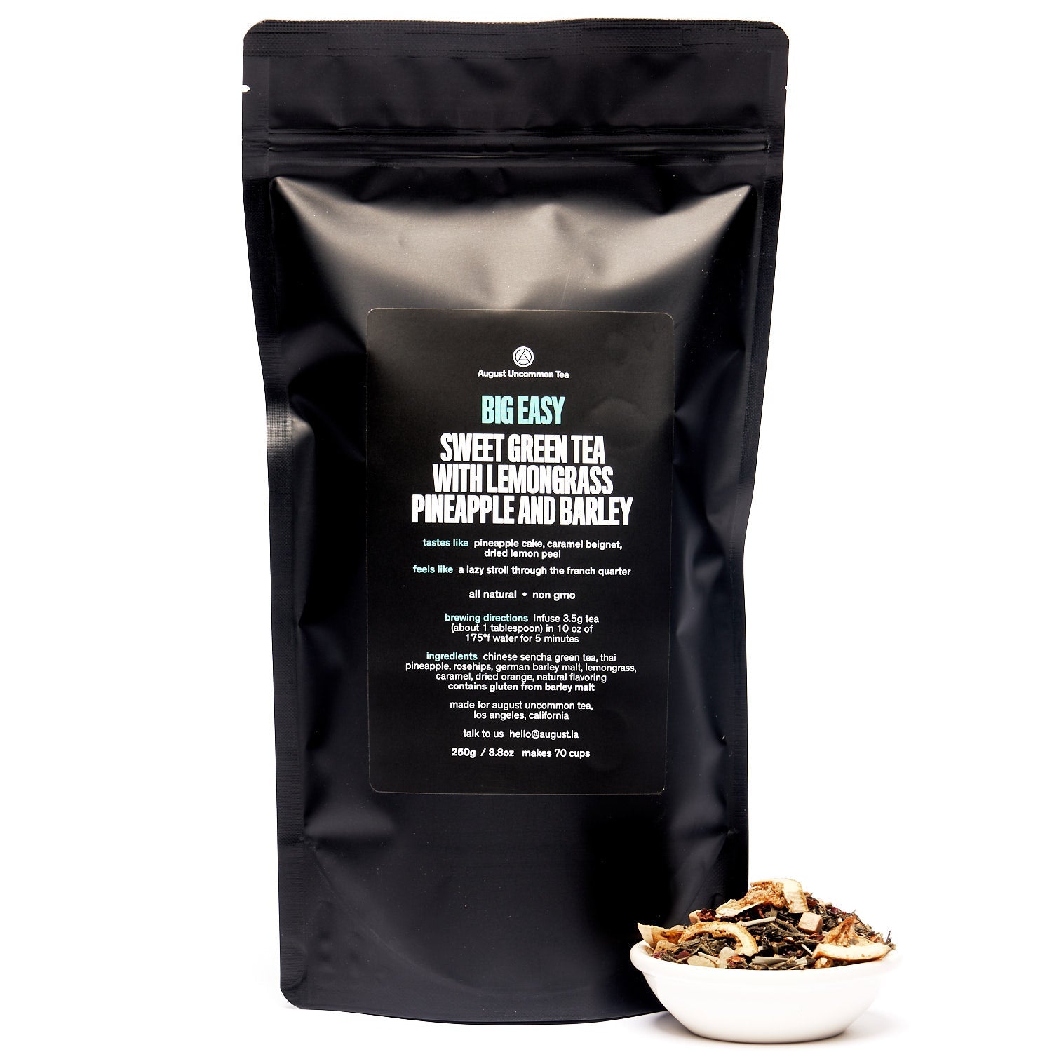 August Big Easy - Pineapple Caramel Green Tea