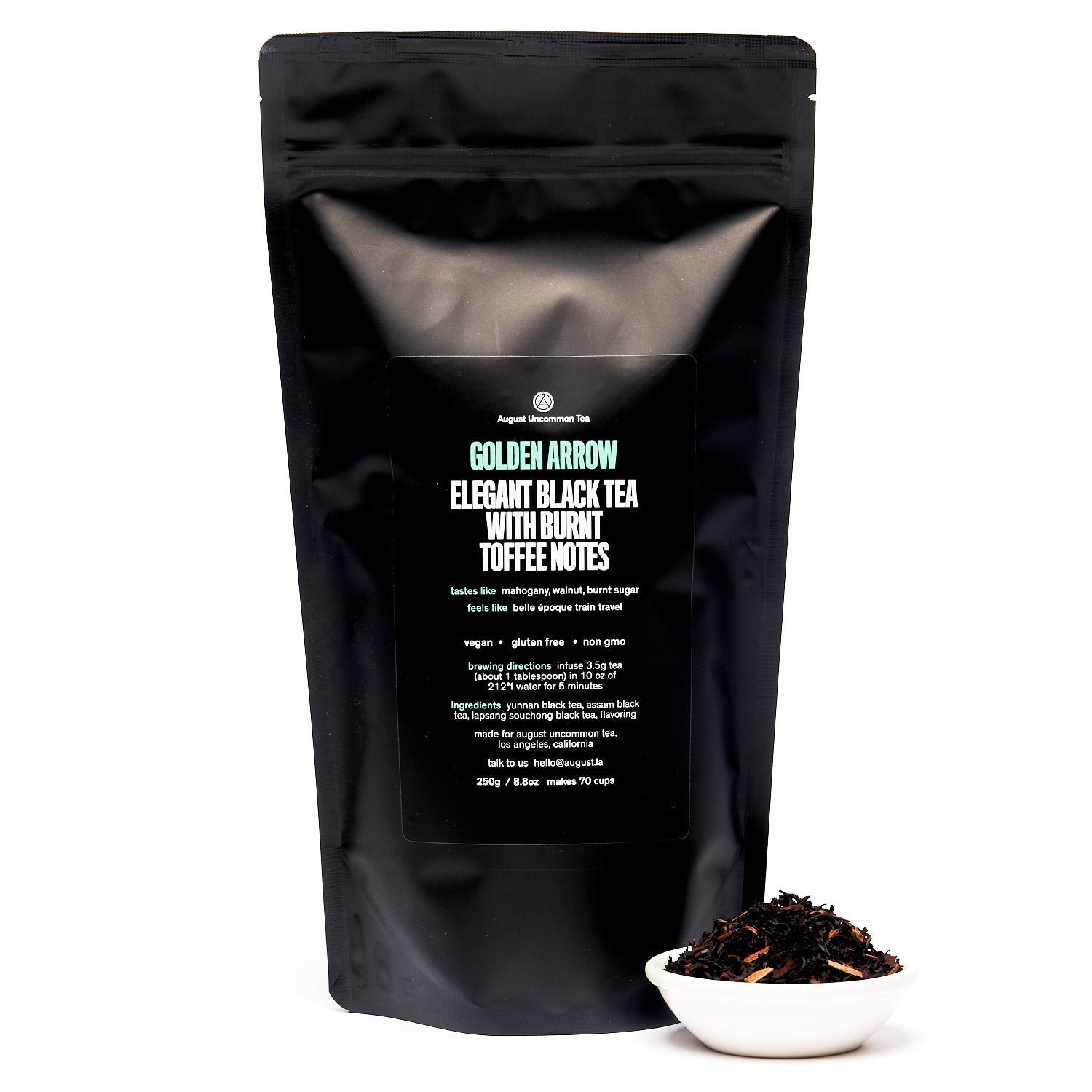 August Golden Arrow - Smoky Toffee Black Tea