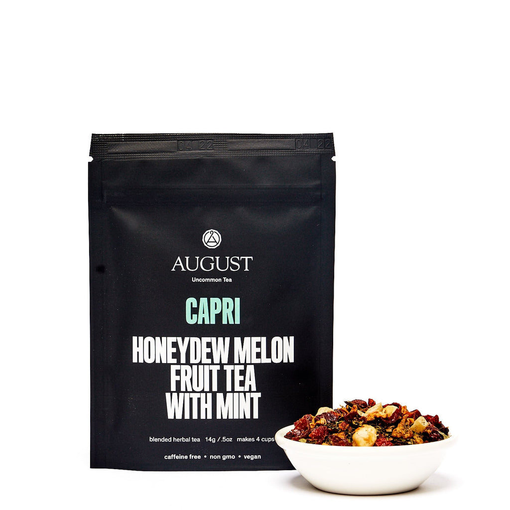 August Capri - Honeydew Melon Mint Tea (Caffeine Free)