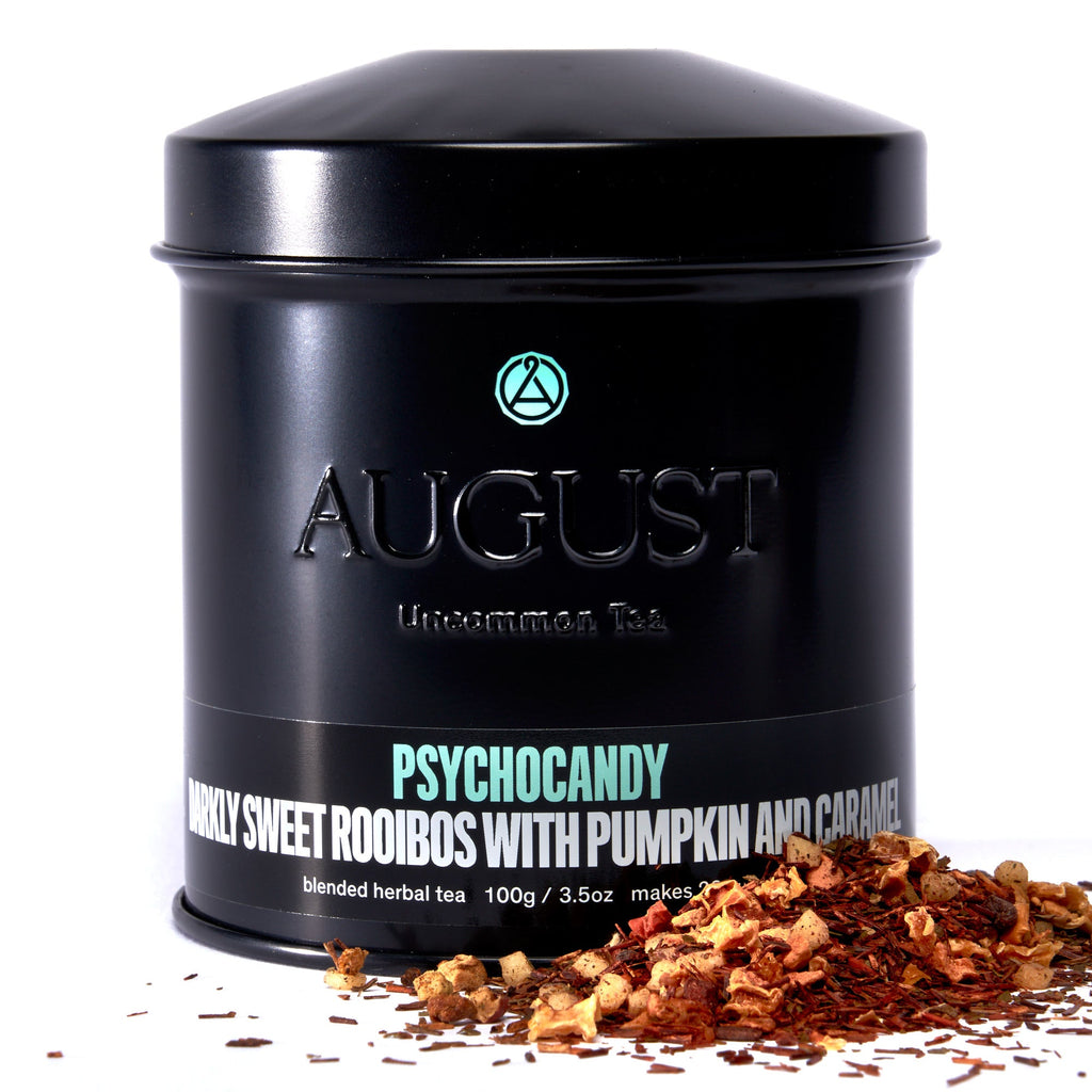 August Psychocandy - Roasted Pumpkin Caramel Rooibos Tea (Caffeine Free)