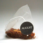 August Psychocandy - Roasted Pumpkin Caramel Rooibos Tea (Caffeine Free) with 15 tea bags in packaging.
