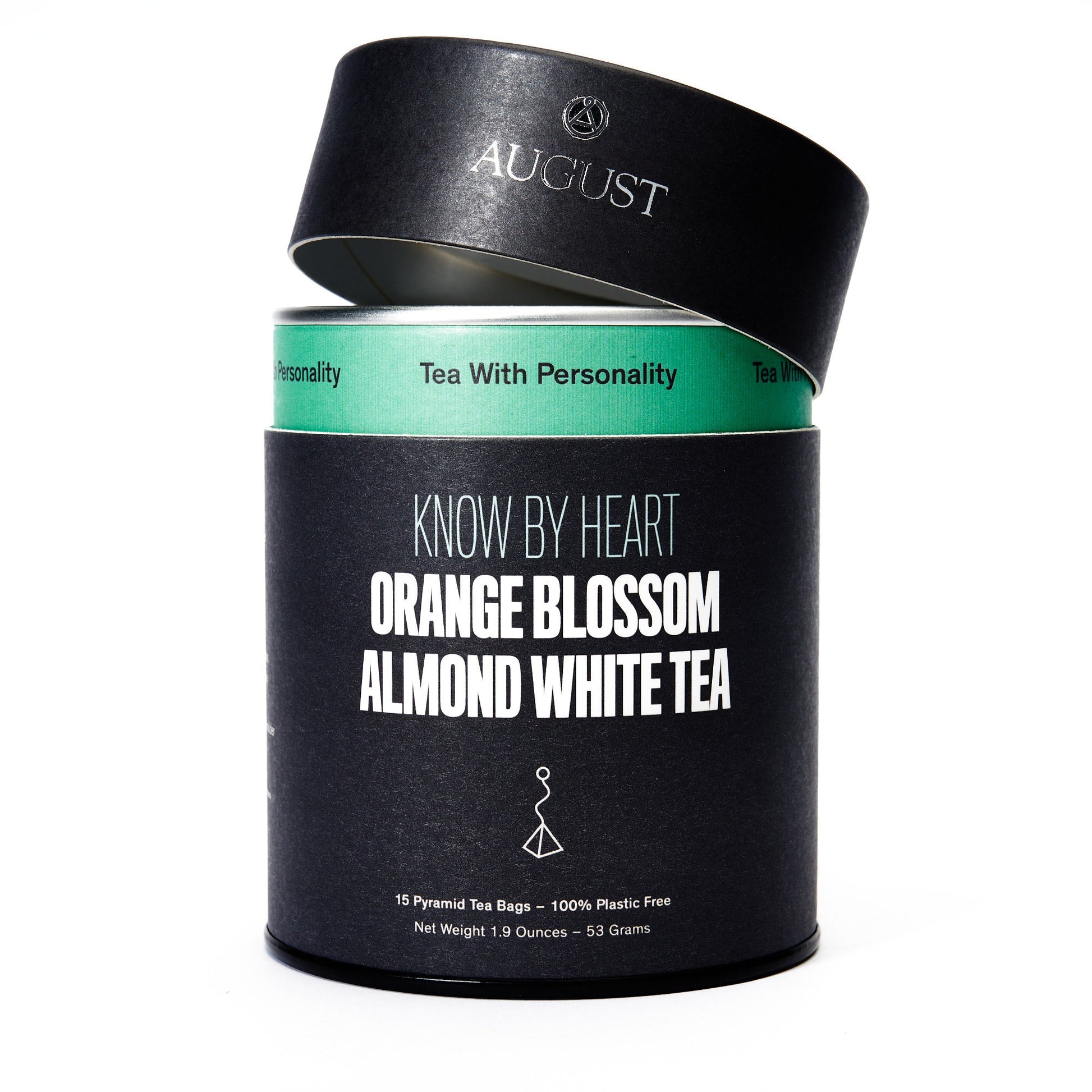 August Know By Heart - Orange Blossom Almond White Tea (15 Tea Bags)