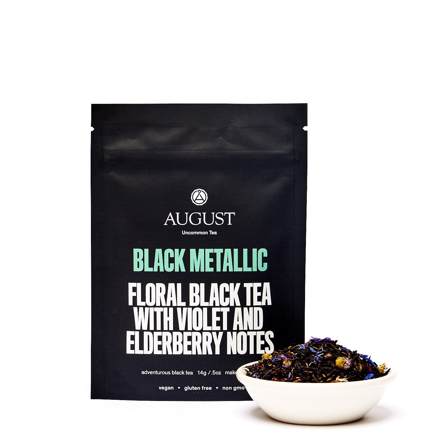 August Black Metallic - Violet Elderberry Black Tea