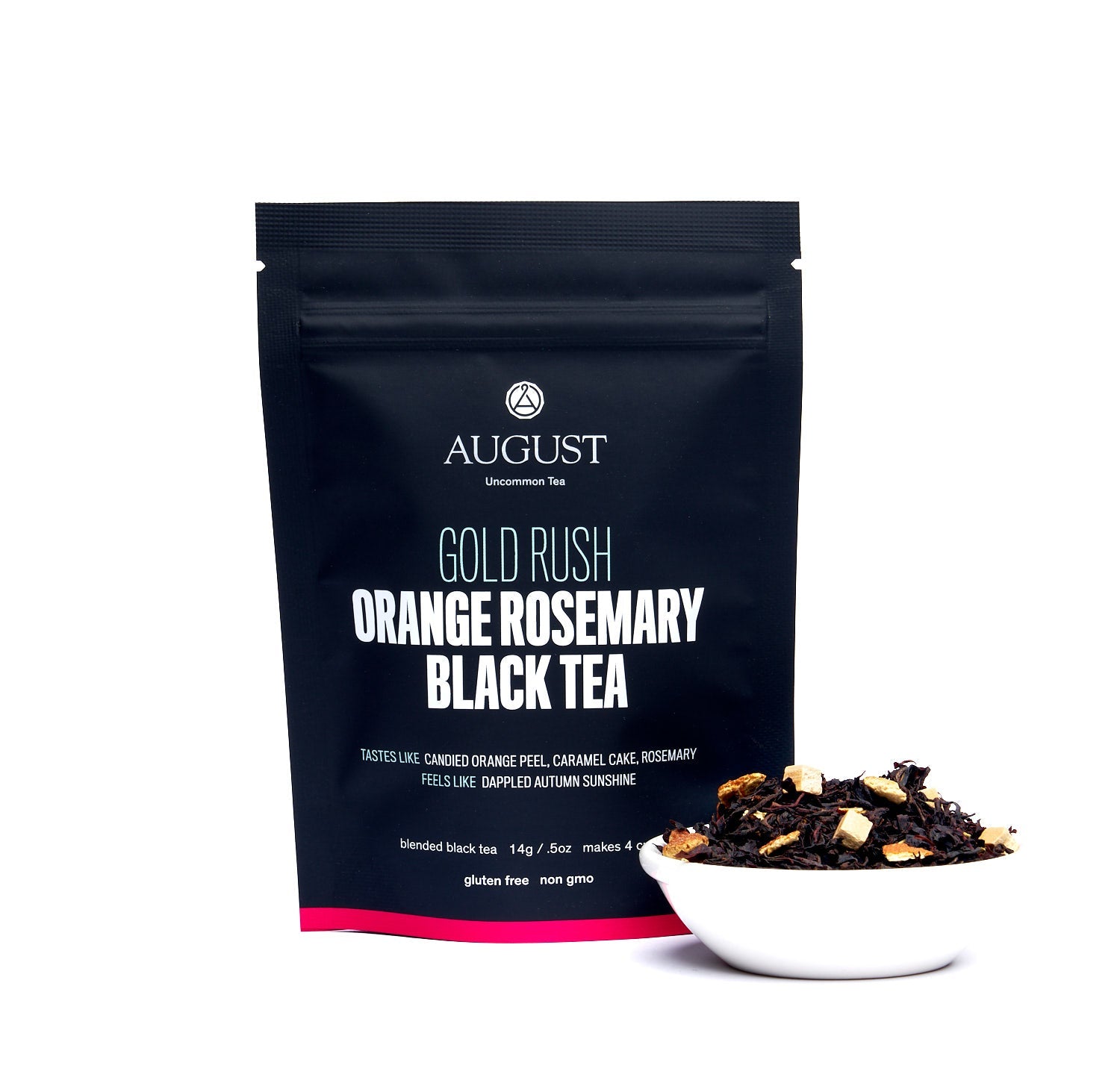 August Gold Rush - Orange Rosemary Caramel Black Tea