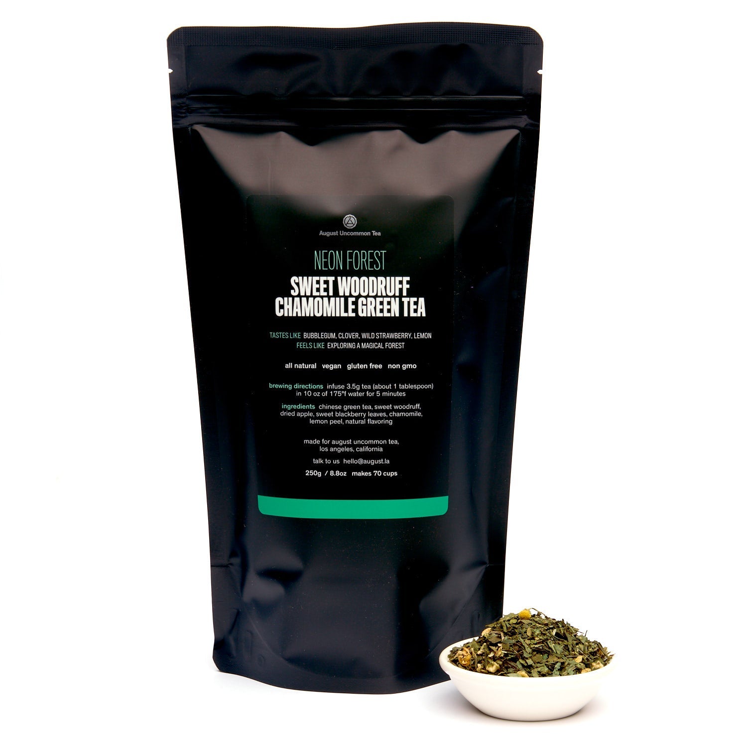 August Neon Forest - Sweet Woodruff Chamomile Green Tea
