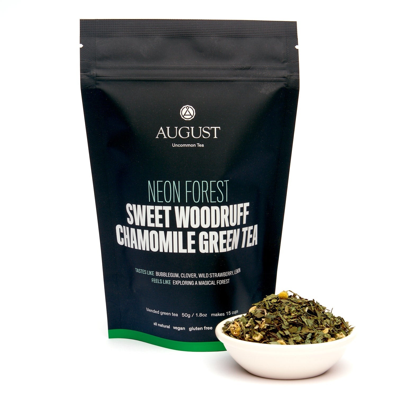 August Neon Forest - Sweet Woodruff Chamomile Green Tea