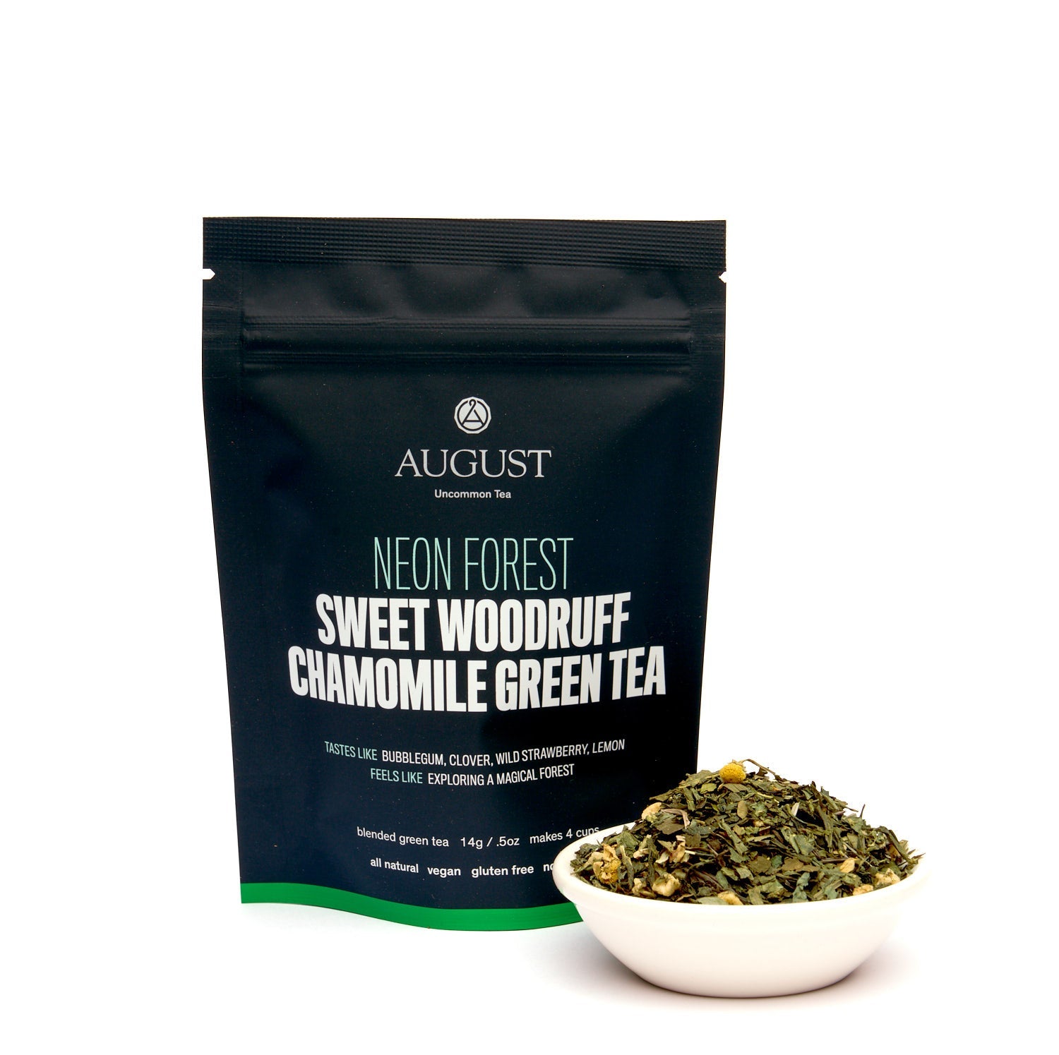 August Neon Forest - Sweet Woodruff Chamomile Green Tea