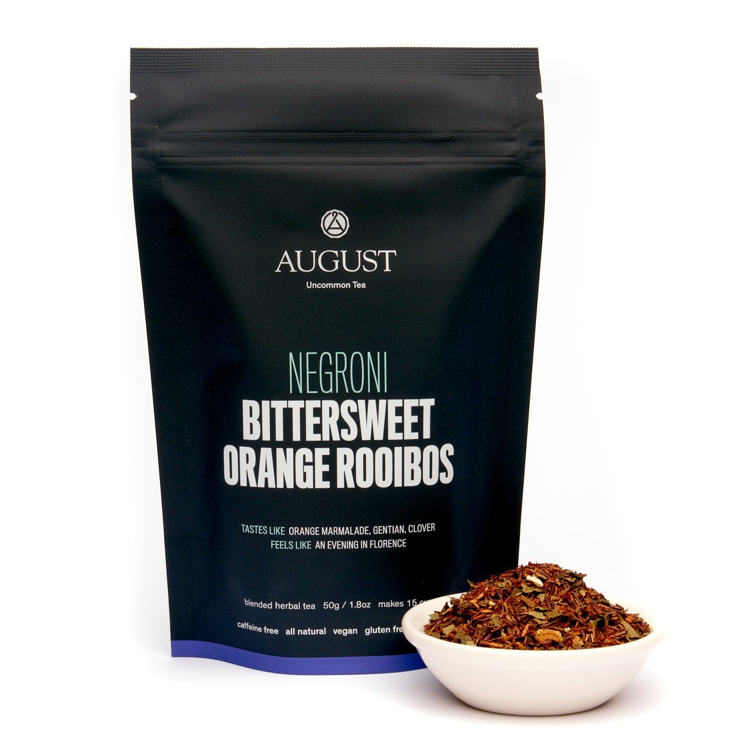 August Negroni - Bittersweet Orange Rooibos Tea (Caffeine Free)